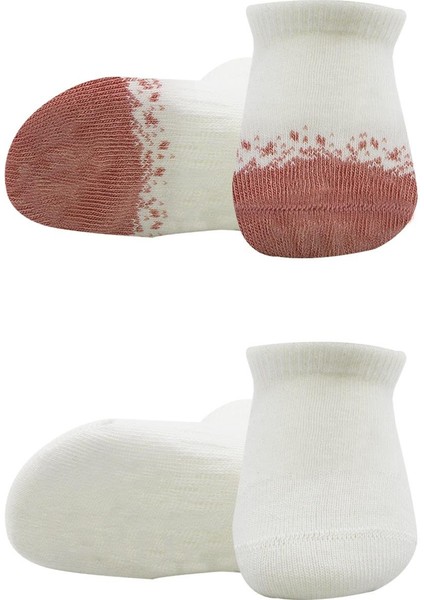 Organik Bebek Çocuk 2li Point Penye Sneakers Çorap fırsatları
