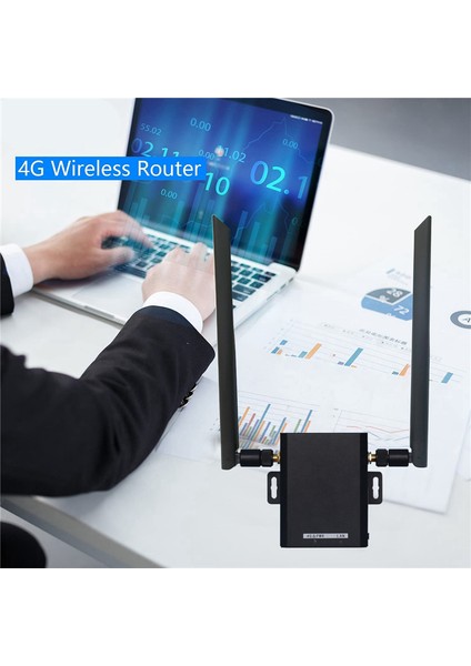 H927 4g Industrial Grade Wiress Router 4g Lte Cat4 150MBPS Sım Slot Wifi Router Up To 16 Users With 2 Sma -Eu (Yurt Dışından)