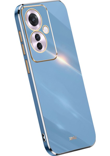 Oppo RENO11 F 5g Elektro Kaplama Çerçeve Tpu Telefon Kapağı (Yurt Dışından)