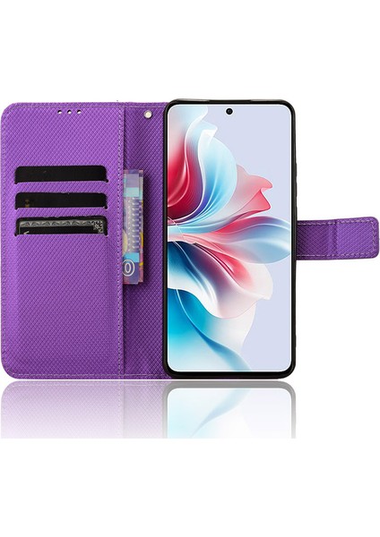 Oppo RENO11 F 5g Pu Deri Stand Koruyucu Telefon Kapağı (Yurt Dışından)