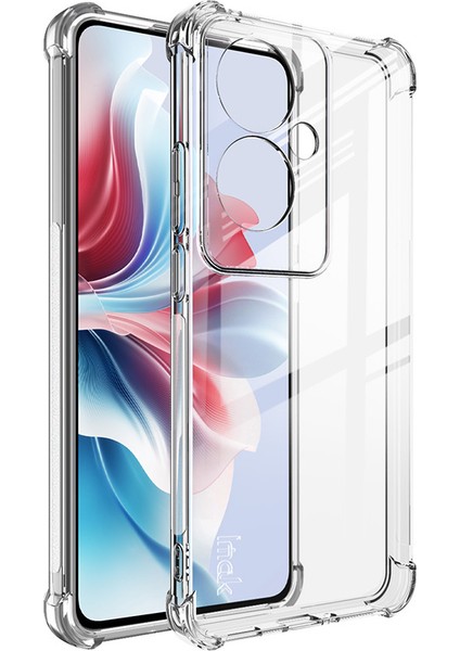 Oppo RENO11 F 5g Hava Yastığı Köşe Şeffaf Tpu Koruyucu Telefon Kapağı (Yurt Dışından)