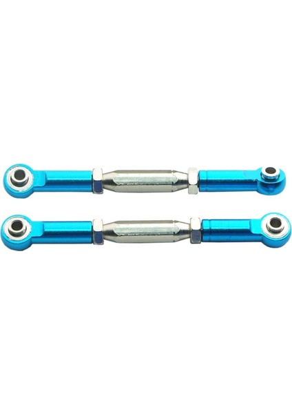 2 Adet Metal Ayarlanabilir Direksiyon Bağlantı Servo Bağlantı Çekme Çubuğu Slash 5807 HQ727 1/10 Rc Araba Yükseltilmiş Parçalar, 2 (Yurt Dışından)