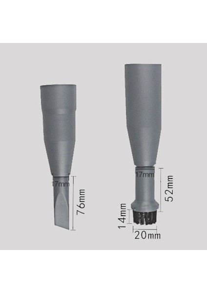 Ev Elektrikli Süpürge Aksesuarları Için 6 Takım Boşluk Fırça Kafası ile Dokuz Parçalı Set Küçük Emme Kafası Cep Küçük Fırça (Yurt Dışından)