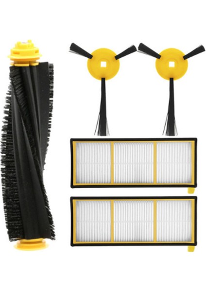 RV700 RV720 RV750 RV755 Robotlu Süpürge Seti Ana Fırça Yan Fırça Hepa Filtre (Yurt Dışından) modelleri