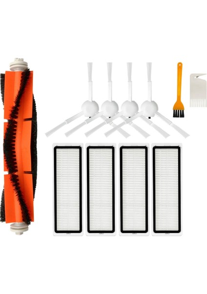 Robot Süpürge Parçaları B101CN / L10S Ultra / X10+ / B101GL Ana Yan Fırça Hepa Filtre Paspas Toz Torbası (Yurt Dışından)