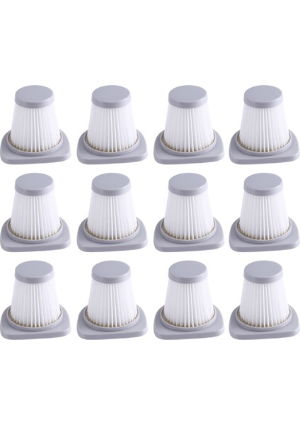 12 Adet Taşınabilir Elektrikli Süpürge Aksesuarları Için Yüksek Verimli Haipa Filtre Elemanları Filtre SC861/SC861A (Yurt Dışından)