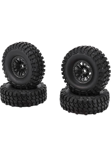 4 Adet 55X24MM Jant Lastik Lastik Seti Eksenel SCX24 90081 AXI00001 1/24 Rc Paletli Araba Yükseltme Parçaları Aksesuarları (Yurt Dışından)