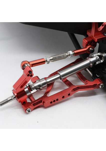 1/10 2WD Slash Stampede Yükseltme Parçaları Için Paslanmaz Çelik Ön Aks Mili ve Arkadan Tahrik Mili (Yurt Dışından)