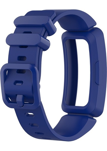 Fitbit Inspire Hr / Ace 2 Silikon Akıllı Saat Watch Band Mavi Için (Yurt Dışından) modelleri