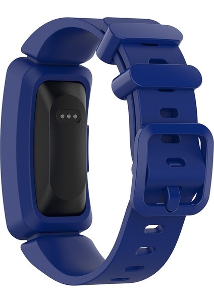Fitbit Inspire Hr / Ace 2 Silikon Akıllı Saat Watch Band Mavi Için (Yurt Dışından) fırsatları