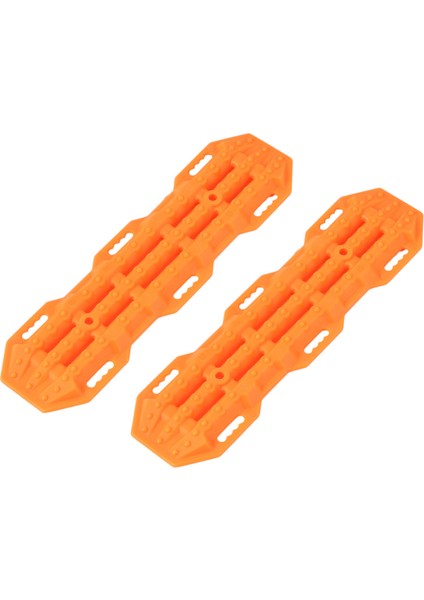 2 Adet Plastik Kum Merdiveni Kurtarma Rampaları Kurulu 1:10 Rc Paletli Eksenel SCX10 CC01 -4 D90, Turuncu (Yurt Dışından)