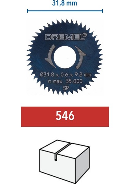 Minyatür Daire Testere Bıçağı 318 Mm 2 Adet
