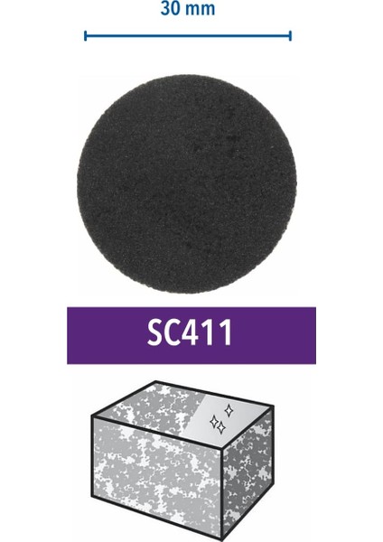 ® EZ SpeedClic: zımpara diskleri (SC411)