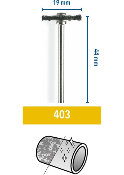 Kıl Fırça 19 Mm (403)