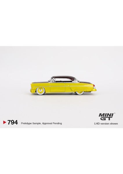 Lincoln Capri Hot Rod 1954 Lime Yellow 794