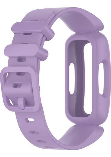 Fitbit Ace 3 Açık Mor Için Silikon Kordonlu Saat (Yurt Dışından)