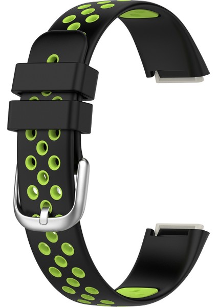 Fit Luxe Silikon Kayış Fitbit Luxe Siyah Limon Yeşili Için (Yurt Dışından)