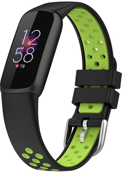 Fit Luxe Silikon Kayış Fitbit Luxe Siyah Limon Yeşili Için (Yurt Dışından) fırsatları