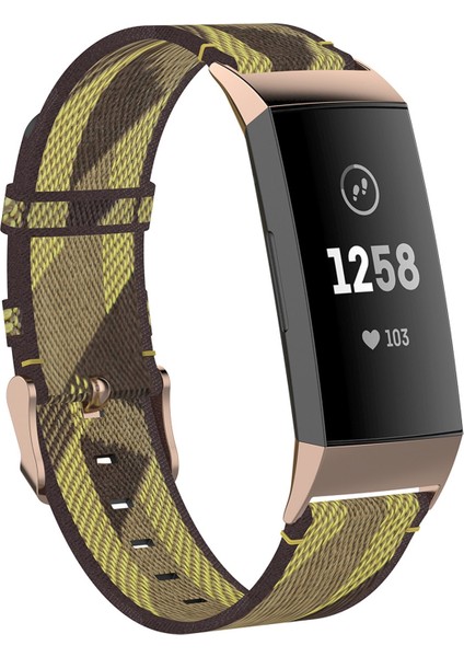 Yedek Kayış Kordonlu Saat Sarı Şerit (Yurt Dışından) fırsatları