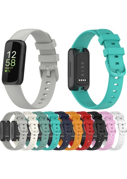 Fit Inspire 3 Koyu Mavi Için Silikon Saat Bandı (Yurt Dışından) fırsatları