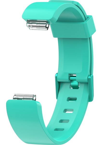 Fitbit Inspire / Inspire Hr Parlak Yüzeyli Silikon Saat Bandı Için, Beden: S Göl Mavisi (Yurt Dışından) fiyatları