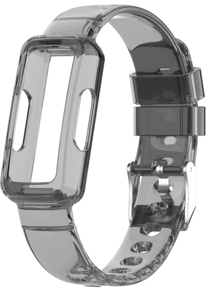 Fit Inspire 3 Şeffaf Siyah Için Watch Band (Yurt Dışından)