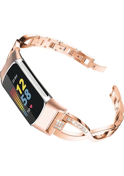 Fit Charge 2 Rose Gold Için Metal Saat Bandı (Yurt Dışından) fırsatları
