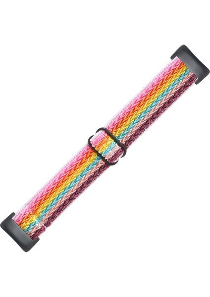 Fitbit Charge 5 Rainbow Için Naylon Saat Bandı (Yurt Dışından)