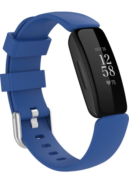 Fit Ace 3 / Inspire 2 Silikon Kordonlu Saat Koyu Mavi Için (Yurt Dışından) modelleri