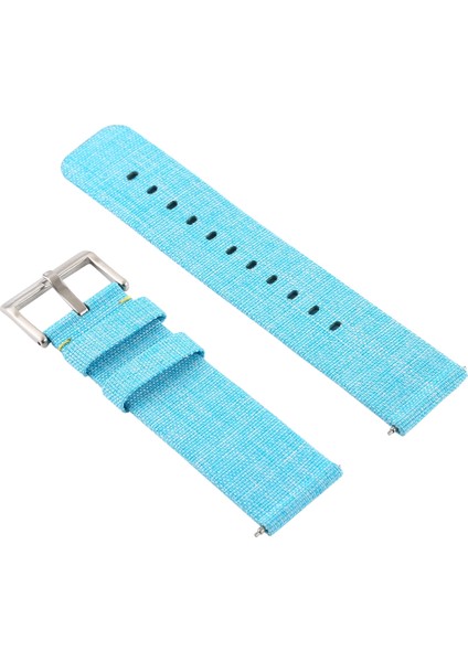 Anvas Fit Versa / Versa 2 Gök Mavisi Için Bilek Kayışı (Yurt Dışından)
