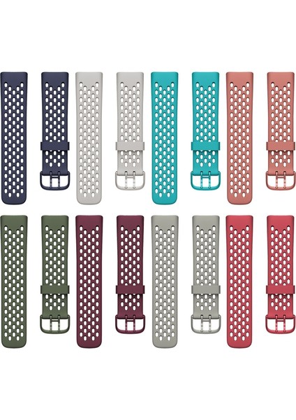 Fit Charge 5 Için Silikon Delikli Kordonlu Saat Fitbit Charge 5 Için Koyu Mavi (Yurt Dışından) fırsatları