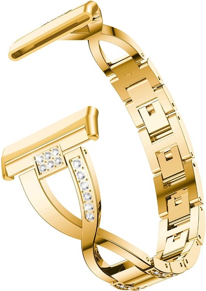 Fit Versa 3 / Sense Gold Için Metal Saat Kordonu (Yurt Dışından) fiyatları