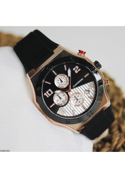 CH001425 Silikon Kordonlu Erkek Kol Saati modelleri