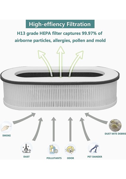 RP-A068 Için 2pcs Arıtma Filtre Elemanları Hepa Yedek Filtre (Yurt Dışından) fiyatları