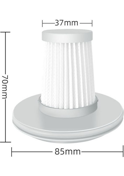 4 Adet Yedek Vakum Akarı Sökücü Taşınabilir Elektrikli Süpürge MJCMY01DY Yedek Parça Hepa Filtre (Yurt Dışından) fiyatları