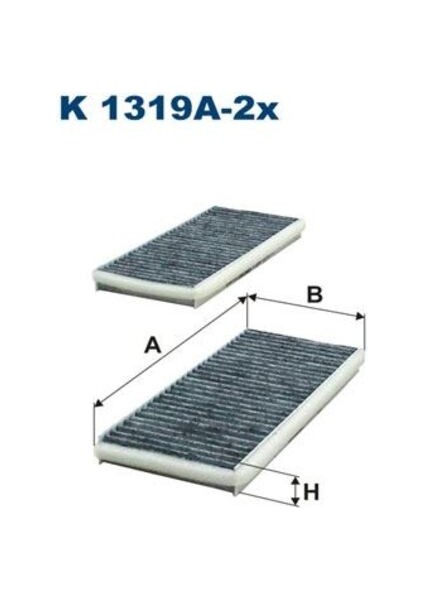 K1319A-2X Kabin Filtresi Mazda Mpv-Rx8 LD2361P11A