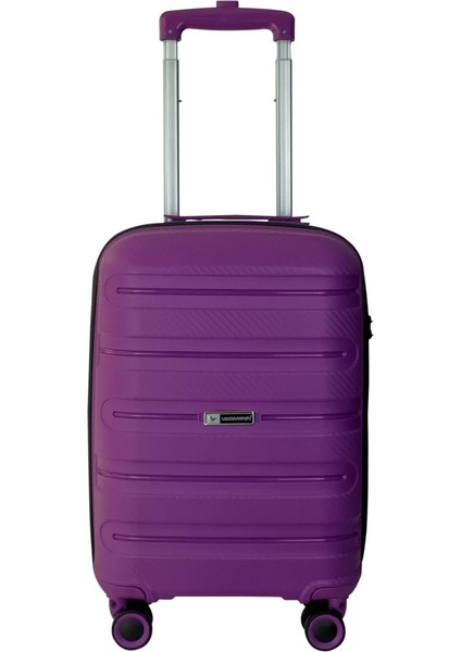 Polipropilen (Pp) Atlas Violet Kabin Boy Valiz