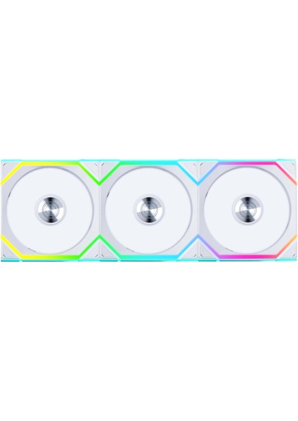 Unı Fan Reverse Sl Wıreless 3X120MM Beyaz Kasa Fanı (G99.12RSL1W3W.00)