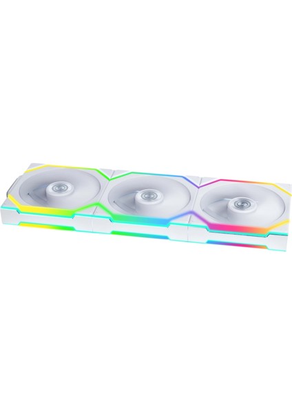 Unı Fan Reverse Sl Wıreless 3X120MM Beyaz Kasa Fanı (G99.12RSL1W3W.00)