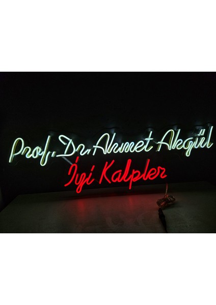 Cizgineon Kişiye Özel Neon LED Duvar Dekarasyon