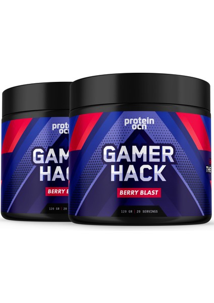 Gamer - Boost Up Your Game - Berry Blast - 120G x 2 Adet