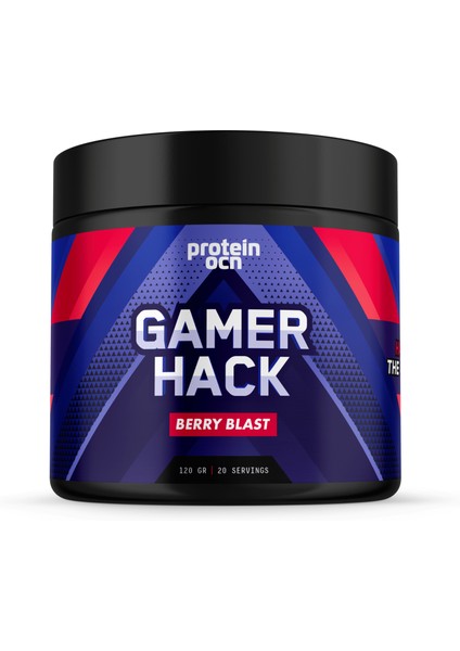 Gamer - Boost Up Your Game - Berry Blast - 120G - 20 Servis
