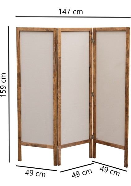 Ahşap Paravan 3 Kanatlı Oda Ayırıcı Dekor modelleri