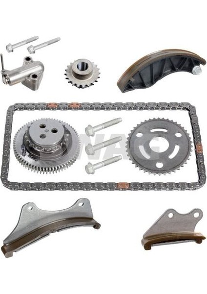 40108993 Zincir Seti Full 10 Parçalı Zafira C Astra J Mokka Insignia A B16DTH Otomatik Şanzıman 6T44 55570036