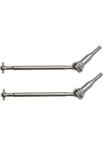 2 Adet Metal Ön Tahrik Mili Cvd 55-WJ01 9155 9156 Xinlehong 9155 9156 1/12 Rc Araba Yedek Parçaları (Yurt Dışından)