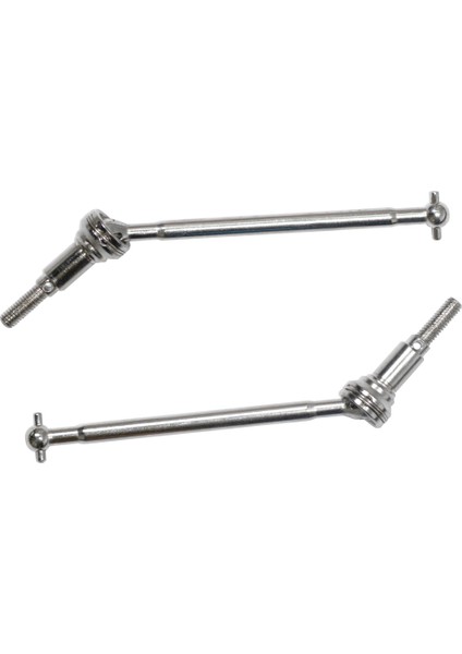 2 Adet Metal Ön Tahrik Mili Cvd 55-WJ01 9155 9156 Xinlehong 9155 9156 1/12 Rc Araba Yedek Parçaları (Yurt Dışından)