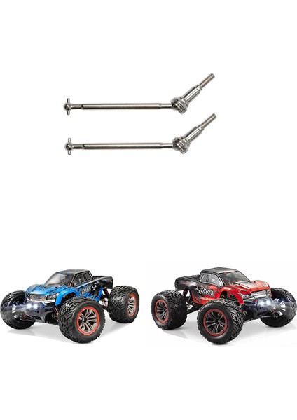 2 Adet Metal Ön Tahrik Mili Cvd 55-WJ01 9155 9156 Xinlehong 9155 9156 1/12 Rc Araba Yedek Parçaları (Yurt Dışından)