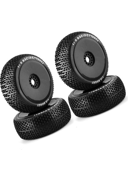 116MM 1/8 Ölçekli Rc Lastikler 17MM Hex Rc Tekerlek ve Lastik Arrma Redcat Ekibi Vrx Hobao, 2 (Yurt Dışından)