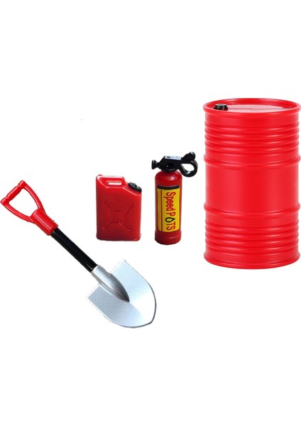 Mini Kürek Yakıt Tankı Yağ Davul Dekorasyon Eksenel SCX24 C10 Jlu 1/24 Rc Araba (Yurt Dışından)