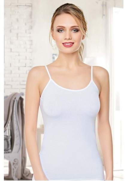0821 Ip Askılı Atlet 4'lü Paket Lace And Luxe